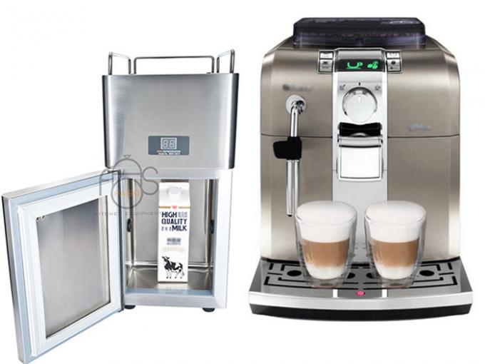 Air Cooled Commercial Refrigerator Freezer , 8 Liter Coffee Shop Mini