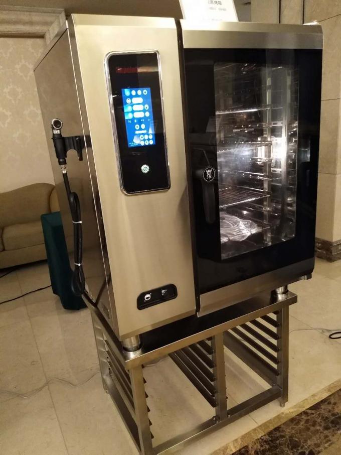 USB Port Western Kitchen Equipment Electric Combi Steamer / Oven With 5