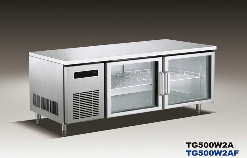 Under Counter 660L Commercial Refrigerator Freezer R134a For Kitchen