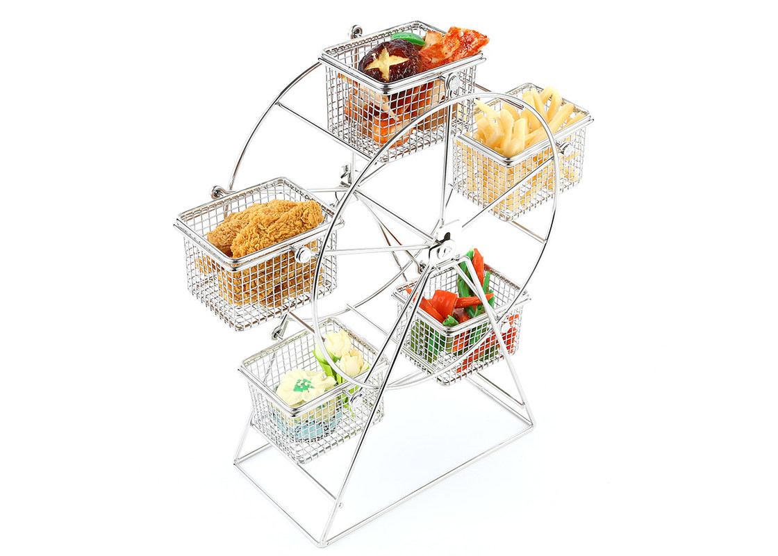 Commercial Buffet Supplies, Sky Wheel Rotary French Fries Container