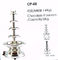2-6 Layer Electric Chocolate Fountain For Banquet Stainless Steel 304 Material