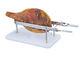 Restaurant Commercial Buffet Equipment Marble Stone Base Stainless Steel Ham Holder , Meat or Bread Carving Stations