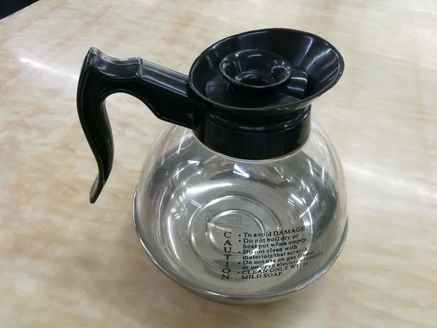 Sunnex Steel Bottom Coffee Decanter Glass Kettle Stainless Steel Cookwares