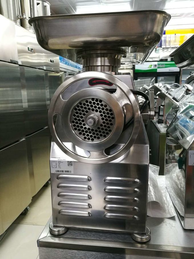 320kg / h Capacity Food Processing Machinery Stainless Steel Meat Mincer Bench Grinder