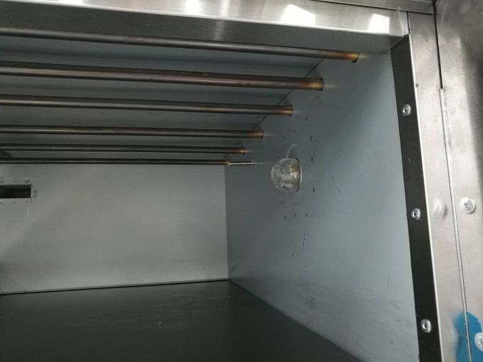 1 Deck Far Infrared Electric Baking Ovens Stainless Steel Tempered