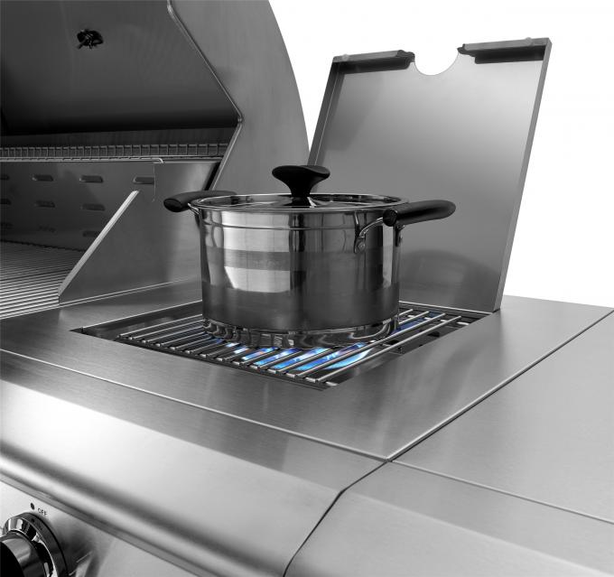 Custom Modern Outdoor Kitchen GAS BBQ Grill / Stainless Steel LPG Gas Grill