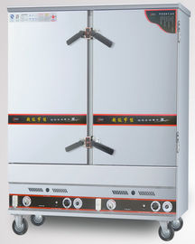 Energy - Saving Gas Food Steamer 24 - Trays Steam Cabinet 1410x640x1665mm