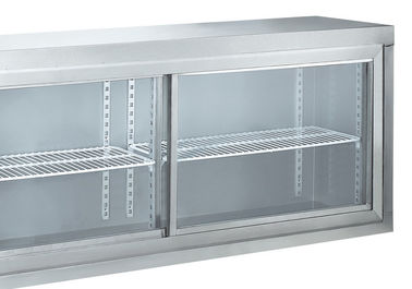 YG15L2W 250L Commercial Refrigerator Freezer Stainless Steel