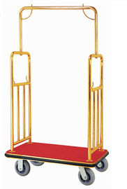 Room Service Trolley With Titanium Gold Plated Tube