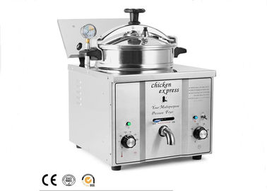 16L Table Top Pressure Fryer / Commercial Kitchen Equipment With International Patent