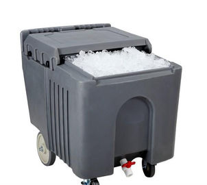 110L Sliding Ice Caddy / Commercial Kitchen Equipments With NSF Certificate