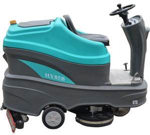 Ride - on Scrubber Dryer / Hotel Room Service Equipment With Low Noise Design