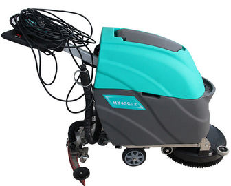 HY45C-2 Scrubber With Cable / Housekeeping Cleaning Equipment , 1050*610*1190mm