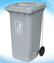120L Foot pedal Side wheel Garbage Bin / Room Service Equipments Environment Protection