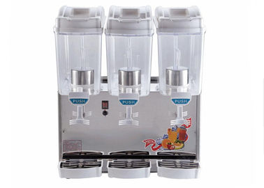 3x17L Cold Juice Dispenser / 3-Tank Commercial Refrigerator Freezer
