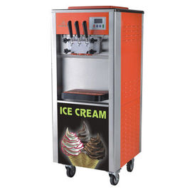 20-30L/H Two Flavors Rainbow Ice Cream Mahine / Commercial Ice Cream Freezer