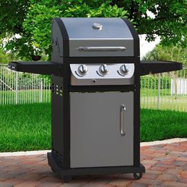 Barbecue Outdoor Kitchen Equipment 3 Burners Portable LP Propane Gas Grill