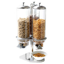 Cereal Dispenser Commercial Buffet Equipment Dry Food Container 3 Head