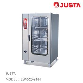 JUSTA Electric Baking Ovens 20-Tray 40-Pan Combi Steamer Computer Control System