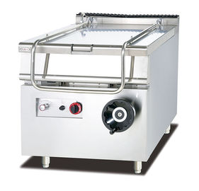 5 Star  Hotel Kitchen 100L Gas Tilting Braising Pan Restaurant Kitchen Equipment