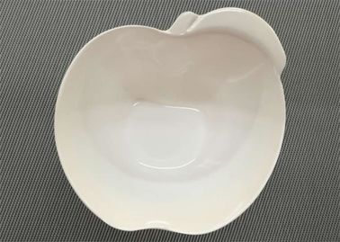 Apple Shape Melamine Dinnerware Bowl Diameter 15cm Weight 154g White Porcelain Bowl