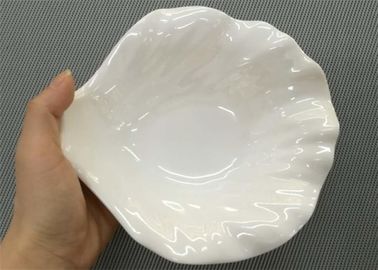 Flower Shape Unbaked Porcelain UNK Dessert Bowl Diameter 15cm Weight 208g