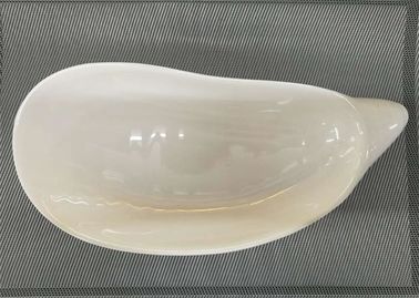 White Melamine Dinnerware Trumpet - Shell - Shape Dish Length 25cm Weight 405g