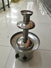 2-6 Layer Electric Chocolate Fountain For Banquet Stainless Steel 304 Material