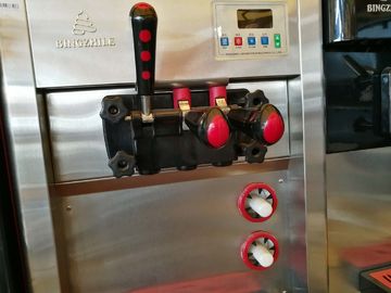 Commercial Ice Cream Machine Soft Serve Freezer R22 Refrigerator Capacity 18-23L/h