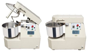 30L / 12.5KG Heads-up Sprial Dough Mixer Two Motors Single Speed Food Processing Equipments