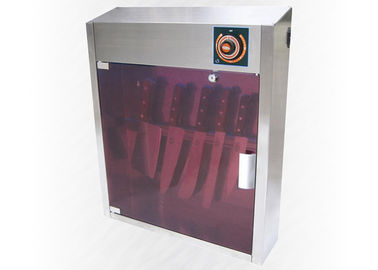 Wall - Hung Type Glass Door Ultraviolet Radiation Knife Disinfection Cabinet With Inner Magnetic Bar
