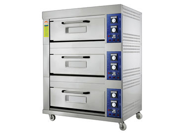 Mechanical Gas Oven For Baking With Timing Control Adjustable Temperature 20 ~ 400°C