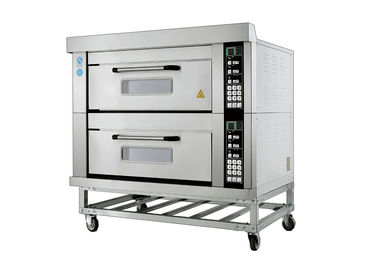 2 Trays Per Chamber / Electric Baking Ovens with Micro - computer Intelligent Control Smart Preset