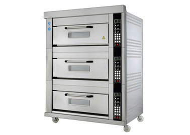 Deluxe Automatic Gas Bread Oven Micro - Computer Controlled  120W 220V