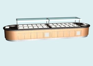 Hotel 220V Commercial Buffet Equipment / Buffet Counter YXJD-1000 For Fast Food