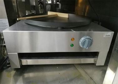 Single Head Electric Crepe Maker Stainless Steel 3KW 220~240V