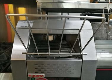 JUSTA Electric Conveyor Toaster Commercial Snack Bar Machine 150 - 180 Slices Per Hour