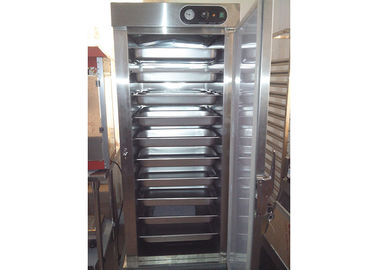 Stainless Steel Mobile Singe Door Electric Food Warmer Cabinet 11 Racks