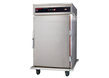 1.8KW Standing Food Warmer Cart Double Doors Holding Cabinet 50℃ - 99℃