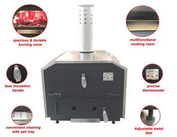 Portable Multi - Functional Outdoor Baking Oven / Wood Fire Pizza Oven Machine