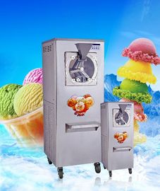 Hard Ice Cream Floor Commercial Refrigerator Freezer With 2 Tanks