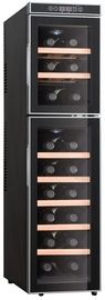 Wine Cooler Commercial Refrigerator Freezer With Blue Diamond LED Lighting