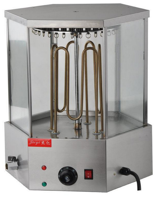 FY981 Revolve Roast Corn Machine Snack Bar Equipment Electric 3KW