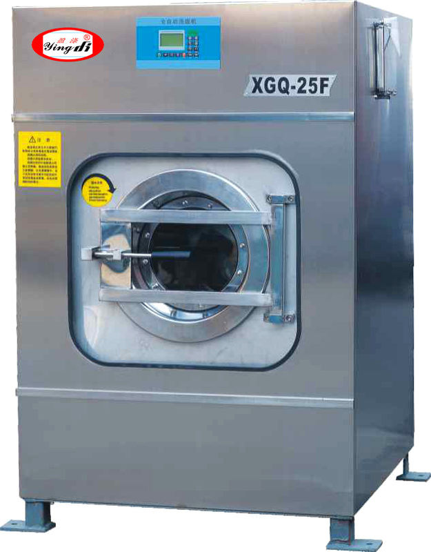 25KG Automatic Washer Extractor Hotel Laundry Machines 1250*1200*1550mm
