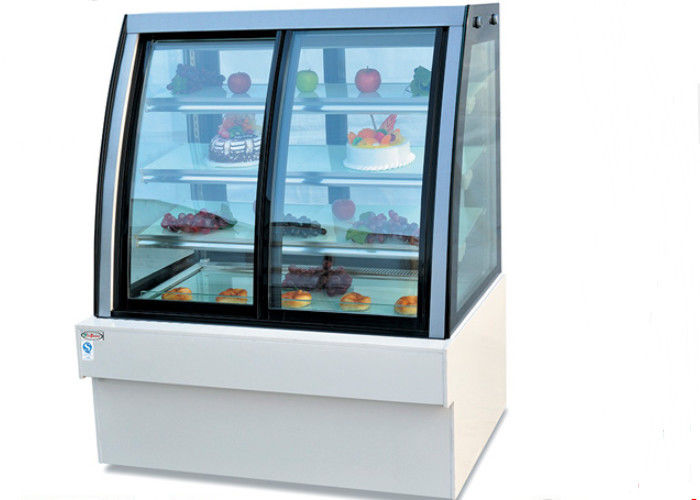 Luxury Front & Back - door Display Showcase / Commercial Fridge Freezer