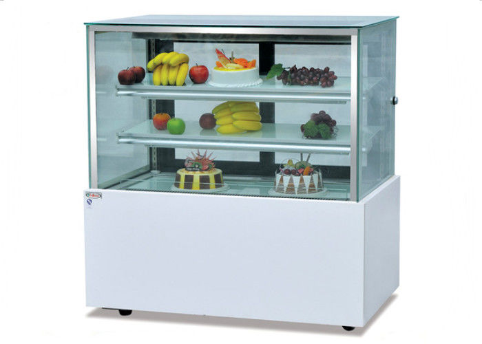 Japonic Right Angle Cake Display Cooler / Commercial Refrigerator Freezer