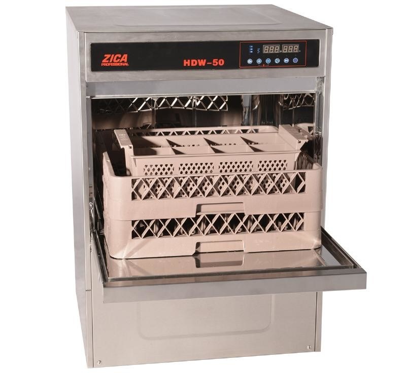 Electric Drawer Type Dishwasher 30 Basket / hour Comercial Kitchen