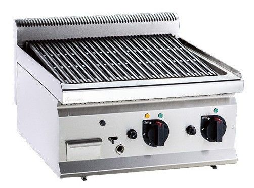Commercial Electronic BBQ Grill Table Top Type Western Kitchen Equipment 600 x 600 x 415mm