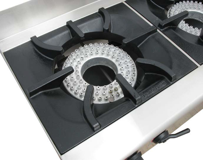 Gas Stock Pot Range Chinese Style Soup Cooking Stove 1100 x 650 x (500