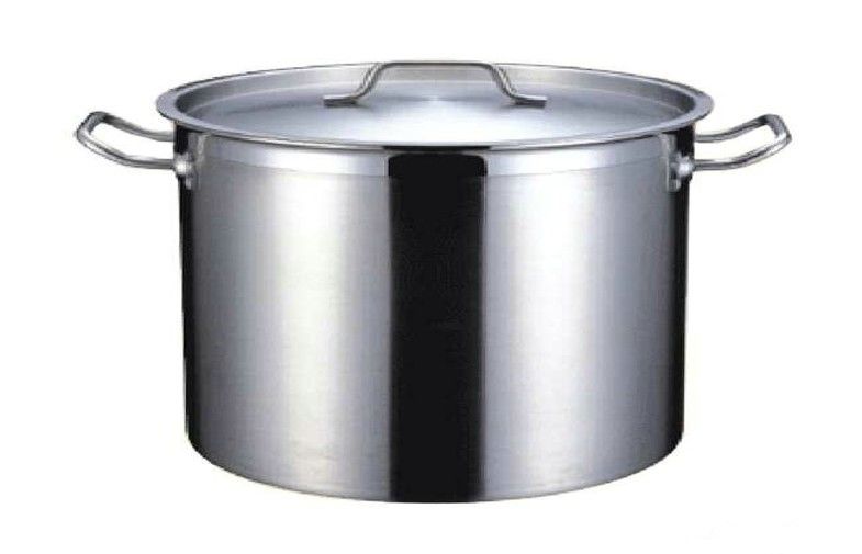 Commercial Stainless Steel Cookwares / Stock Pot 21L For Kitchen Soup YX101001